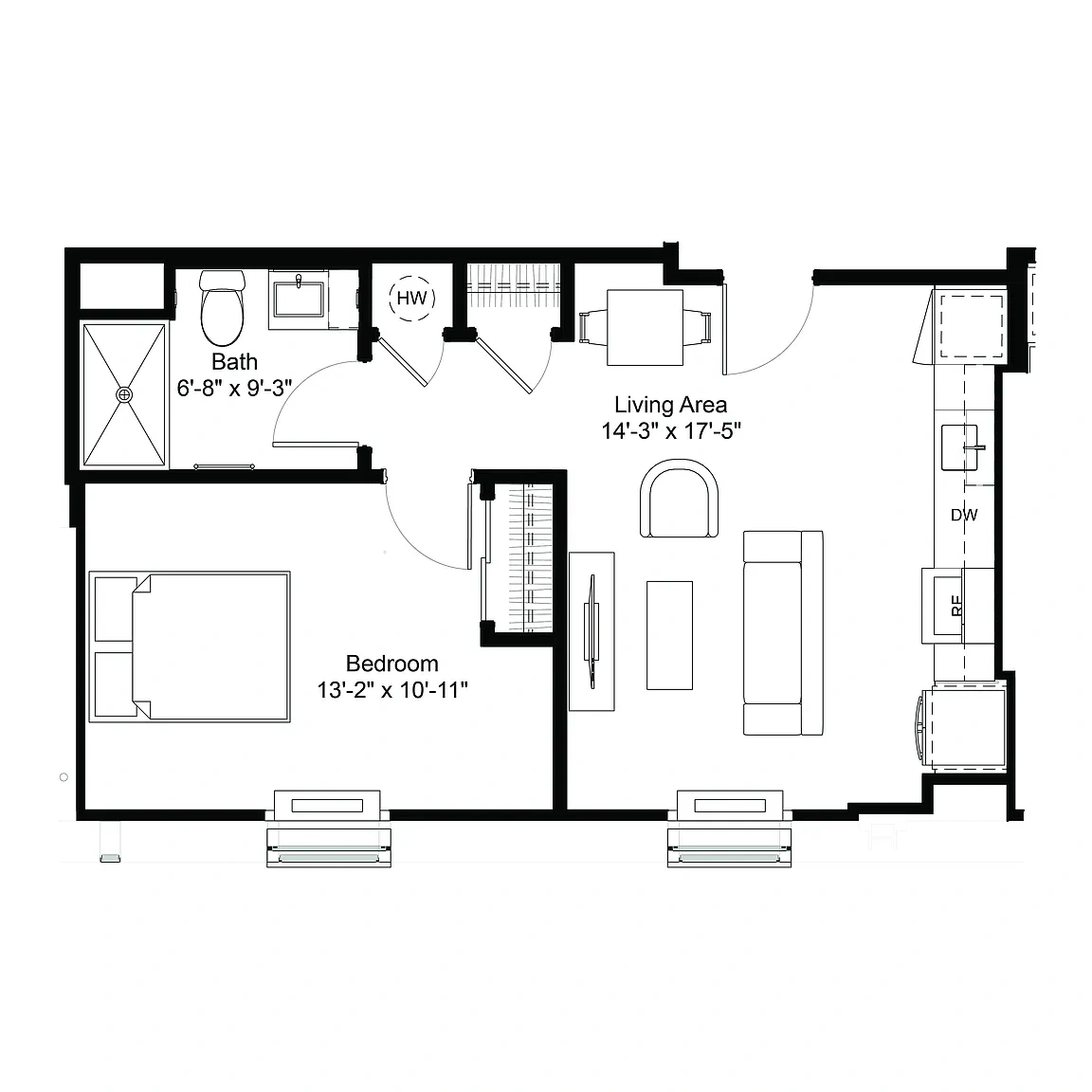 The Jones Tower at the Collective – Floor plan