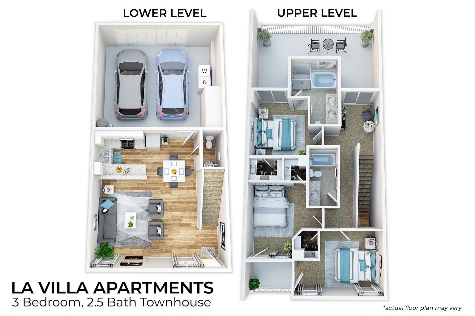La Villa Apartments – Floor plan