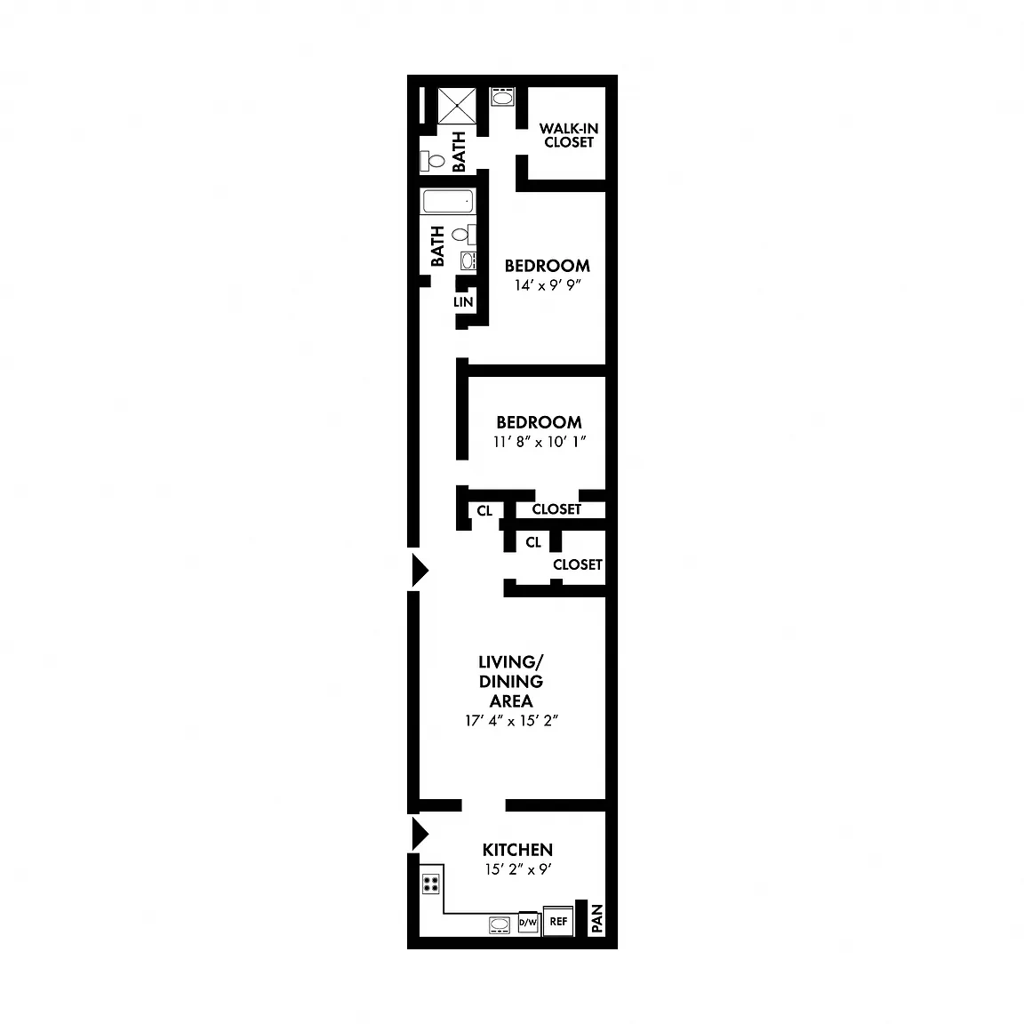 Lighthouse at Twin Lakes Apartment Homes – Floor plan