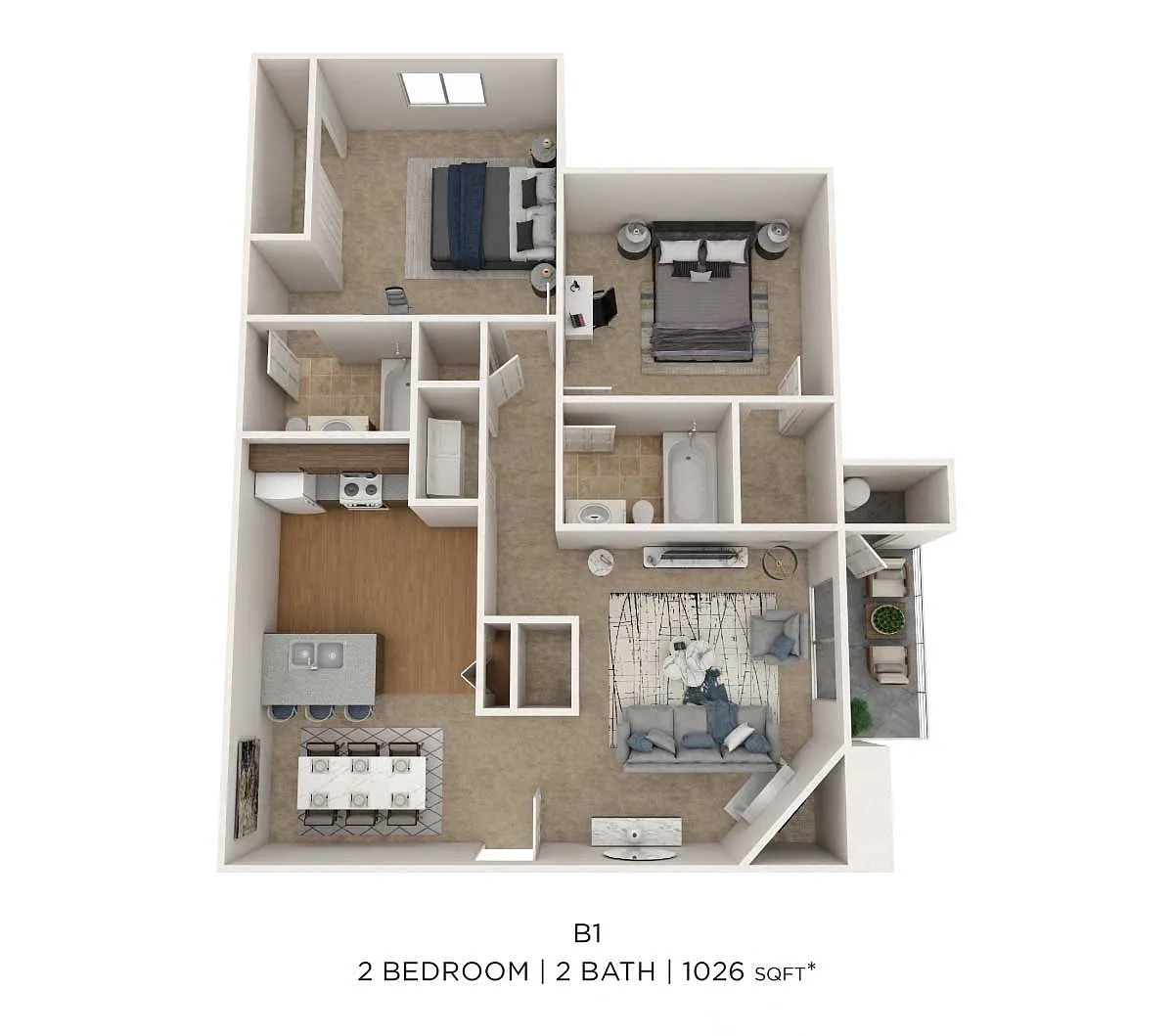 Chason Ridge Apartment Homes – Floor plan