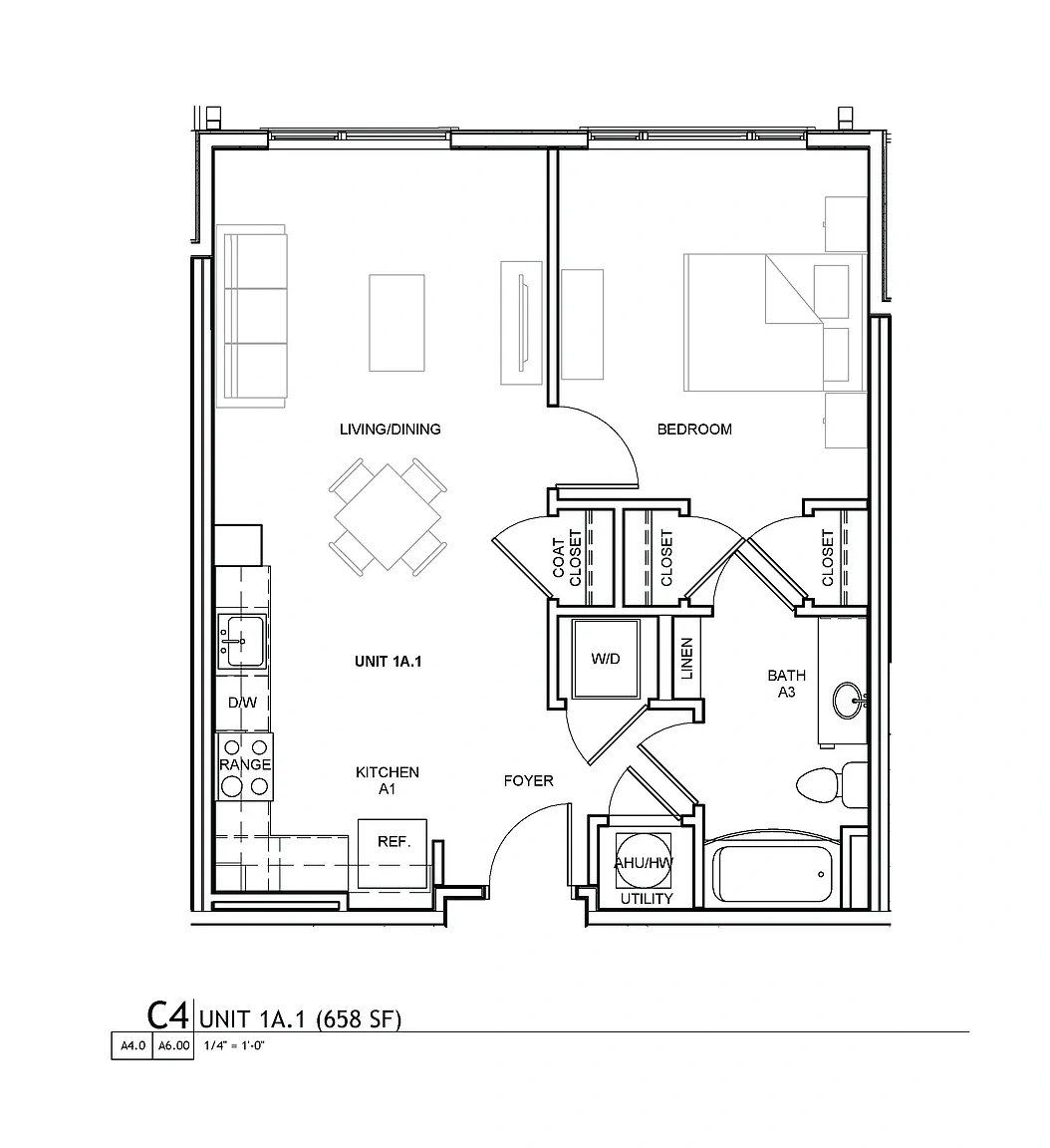 The Chimes at North Bethesda – Floor plan