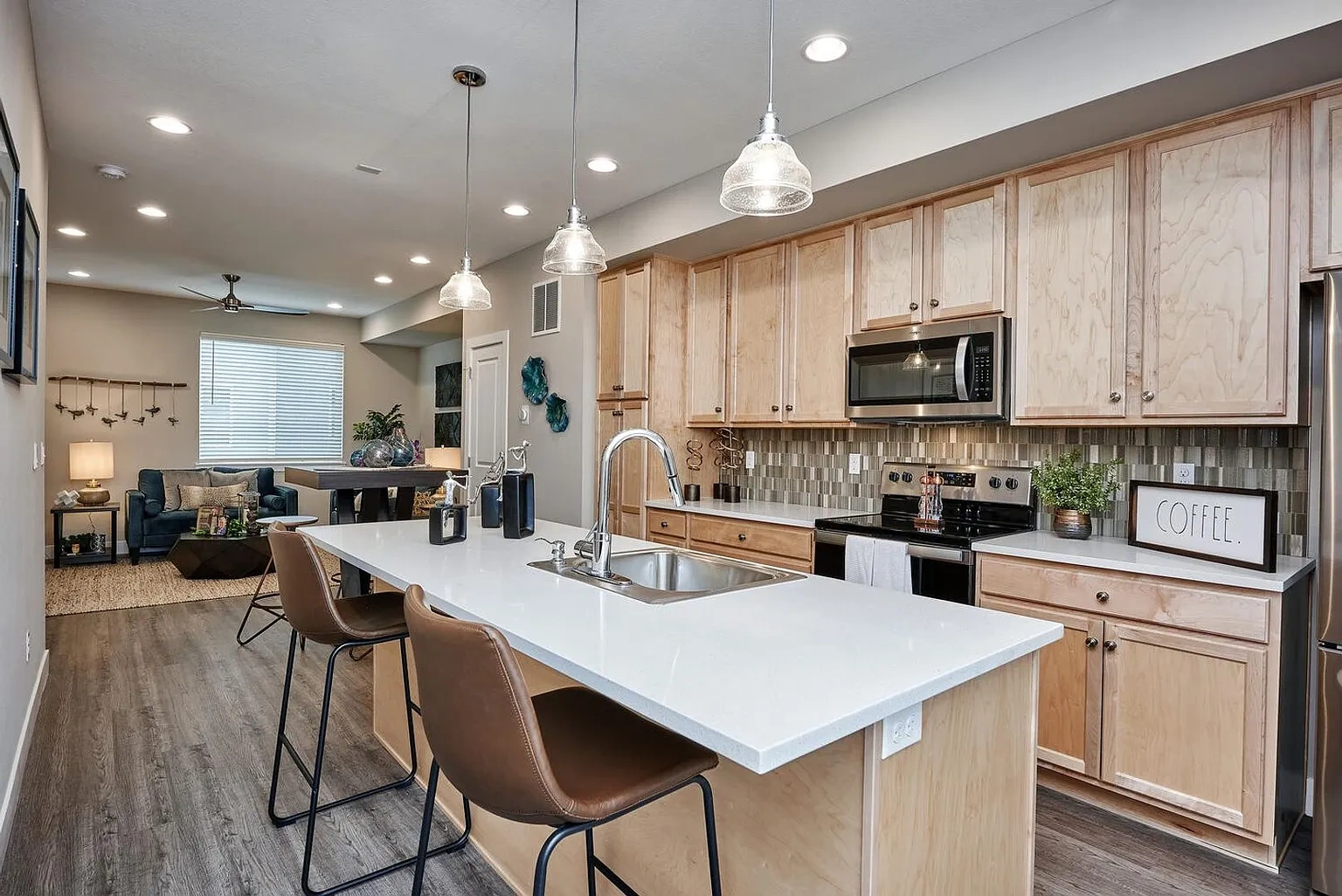Creekline Townhomes – Floor plan