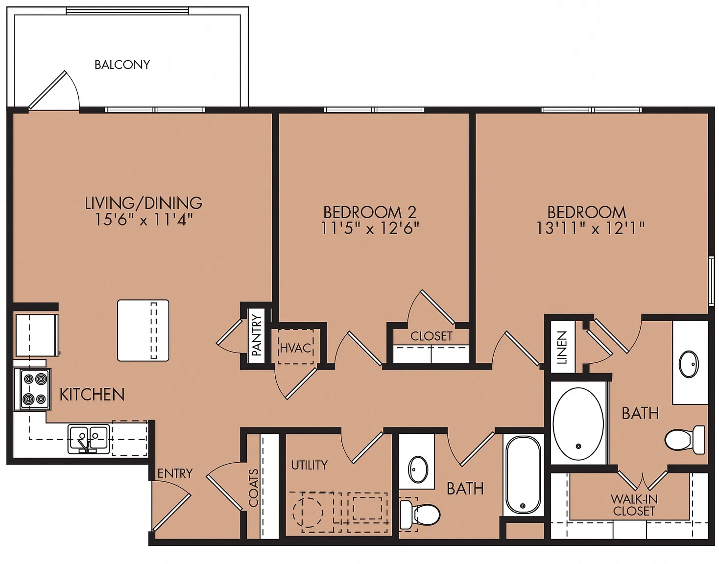The Legend – Floor plan