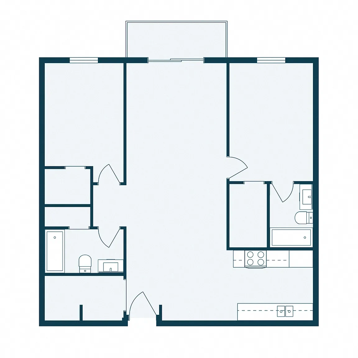 South Pointe – Floor plan
