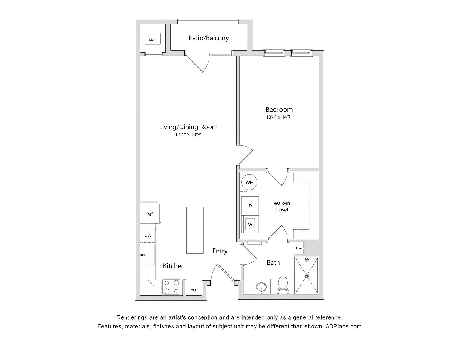 Comet Scotts Hill – Floor plan