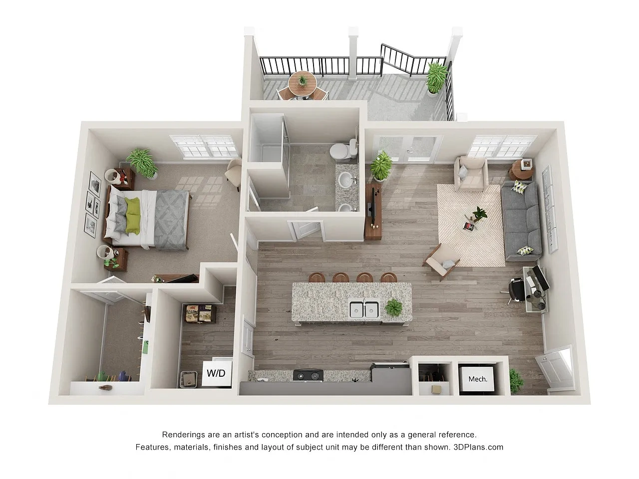 Barclay Place Apartments – Floor plan