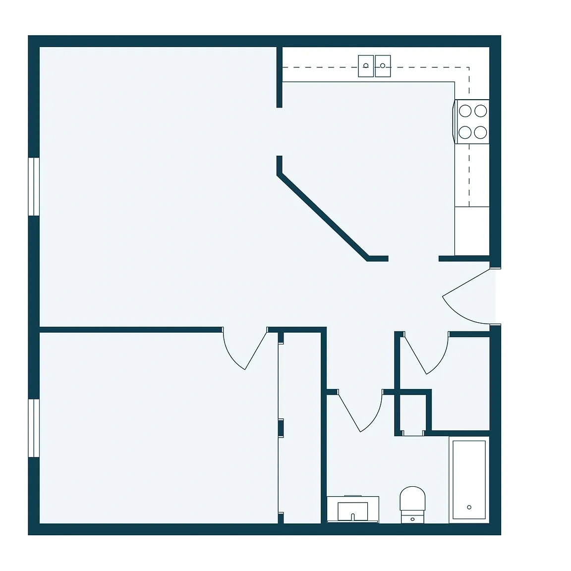 Flickertail I-VI – Floor plan