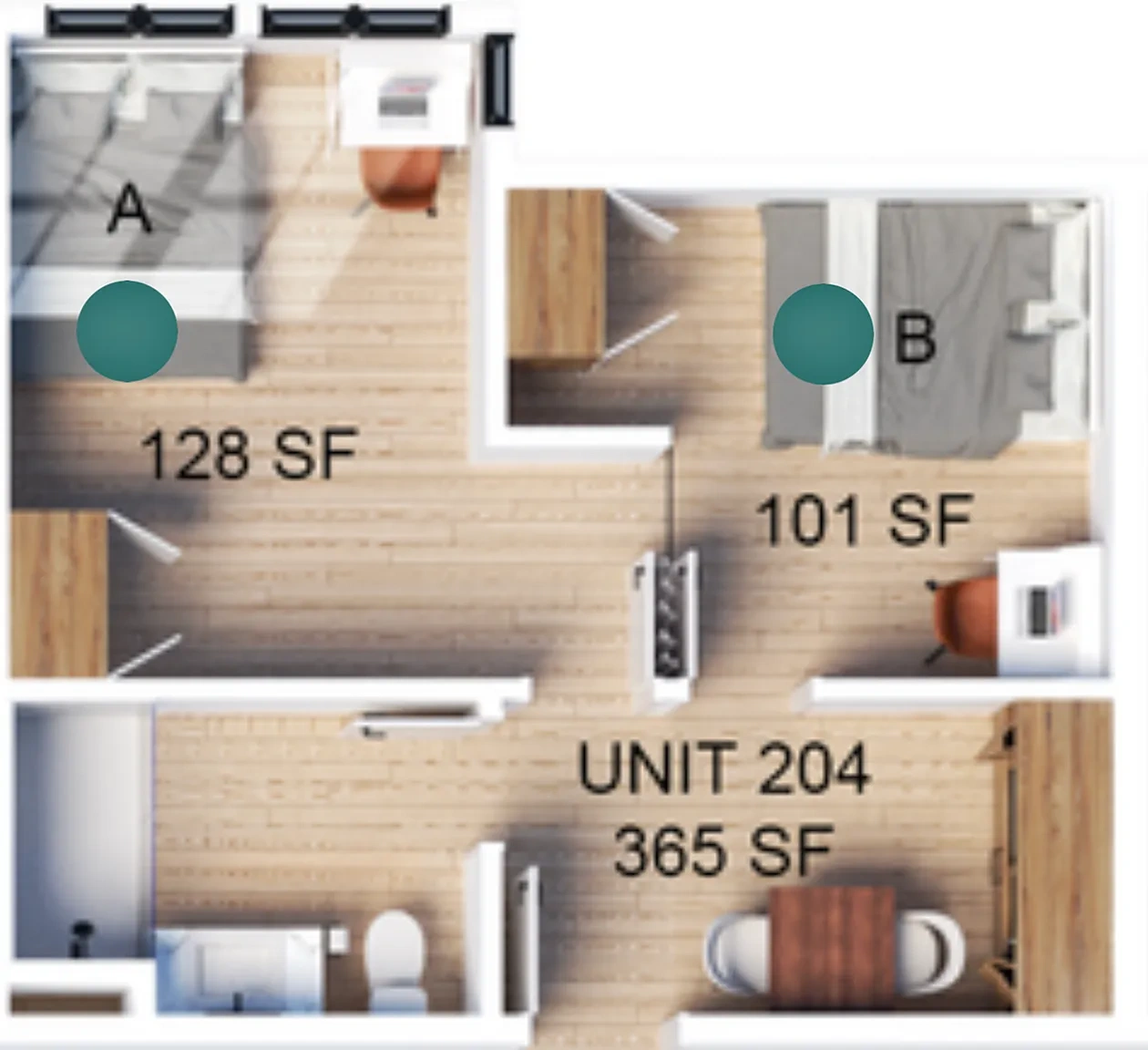 2315 College – Floor plan