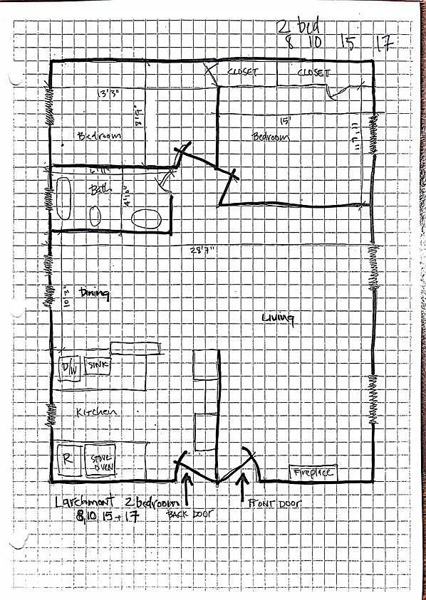 Larchmont Red Door Living – 2 bedroom