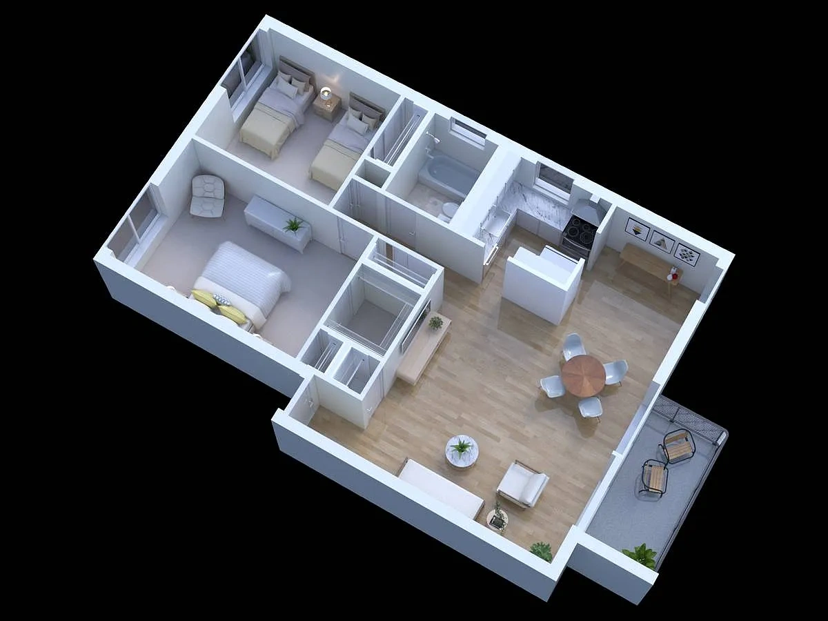 Whispering Woods at Ithaca – Floor plan
