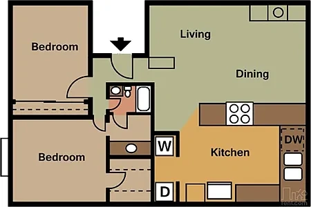 Athens Townhomes – Floor plan