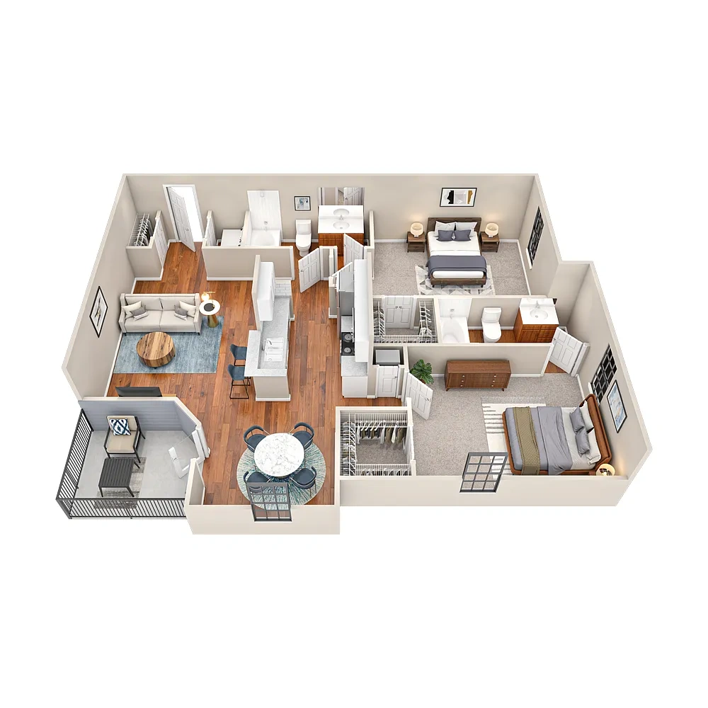 Bristol Place Apartment Homes – Floor plan