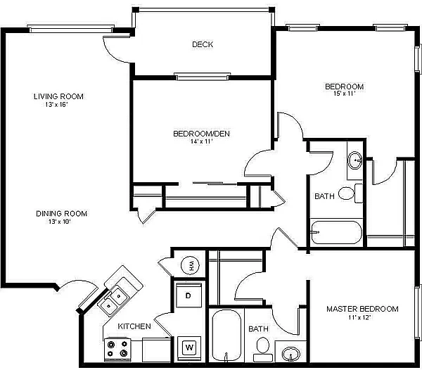 Reserve at Lenox Park – Floor plan