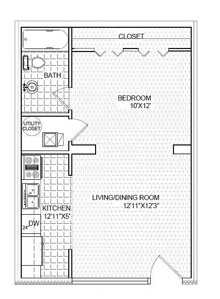 Jamestowne Apartments – Floor plan