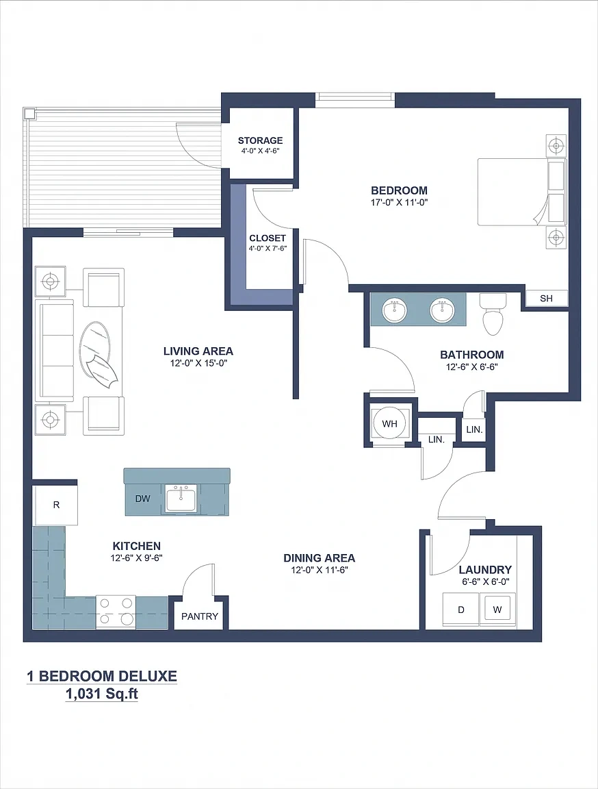 Covington by the Lake – Floor plan