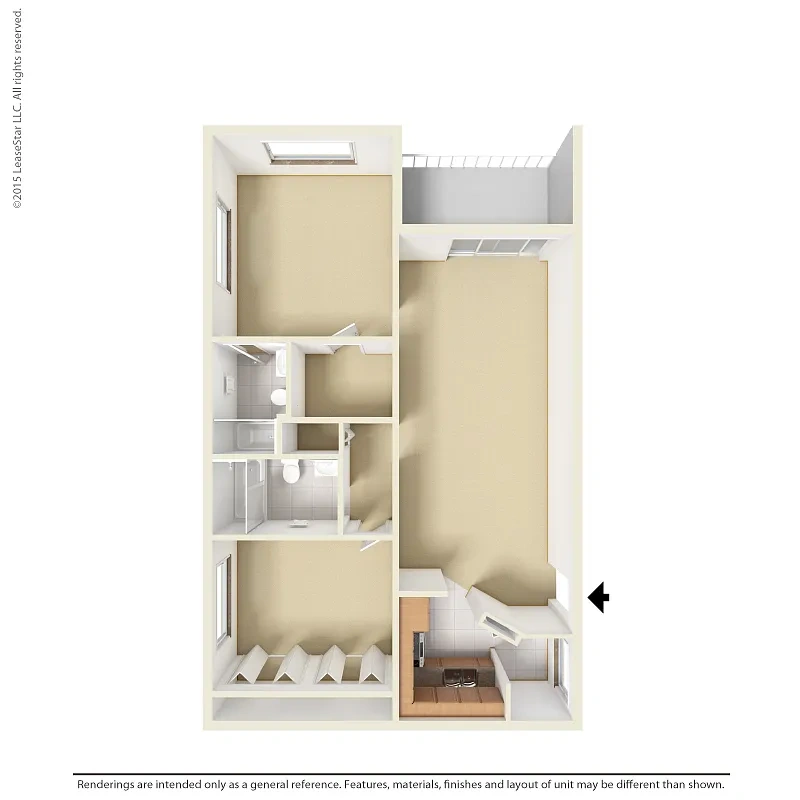 Imperial Palms Apartments – Floor plan