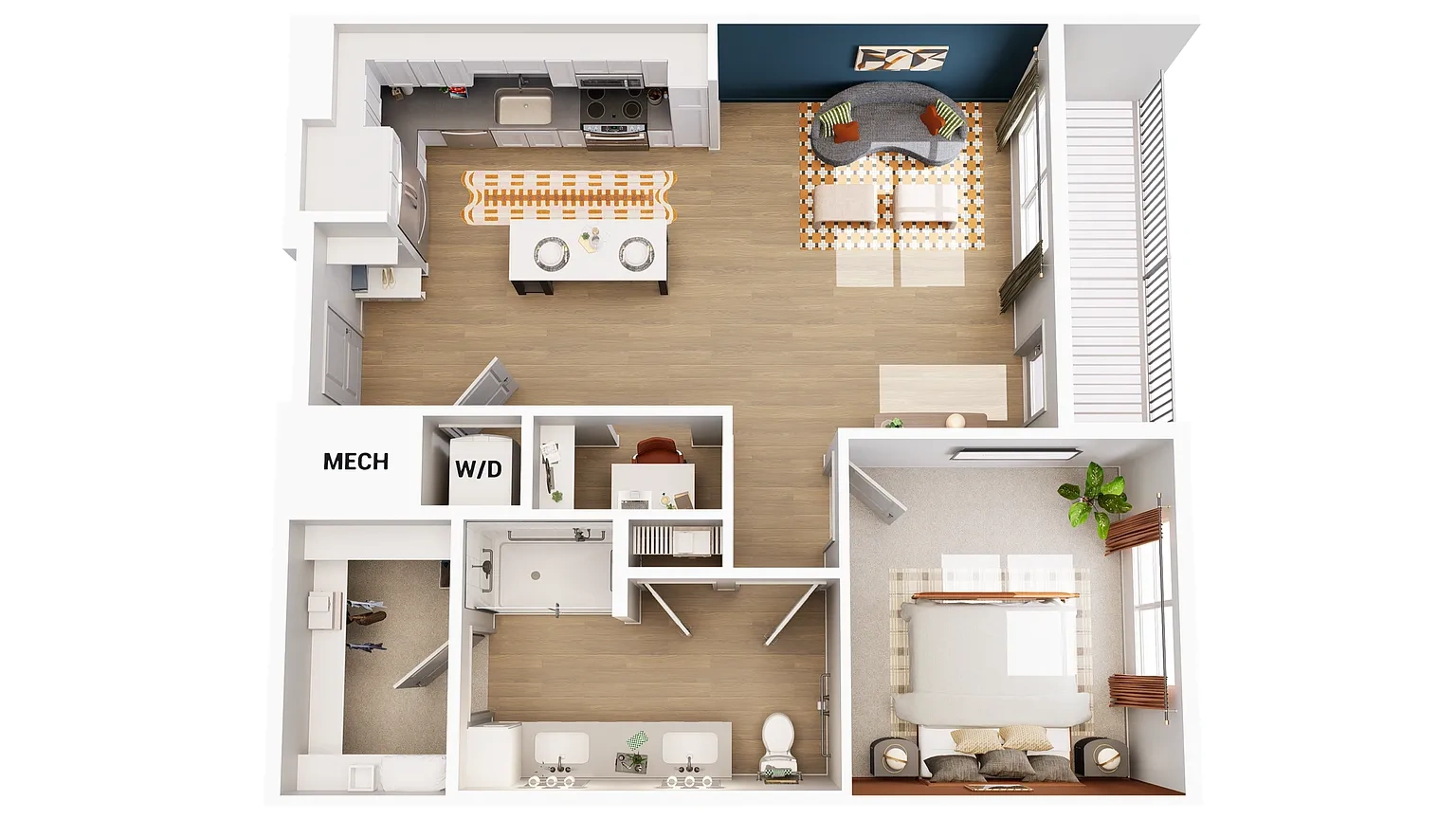 Ellison Museum District – Floor plan