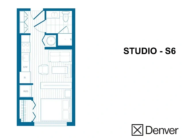 X Denver – Floor plan