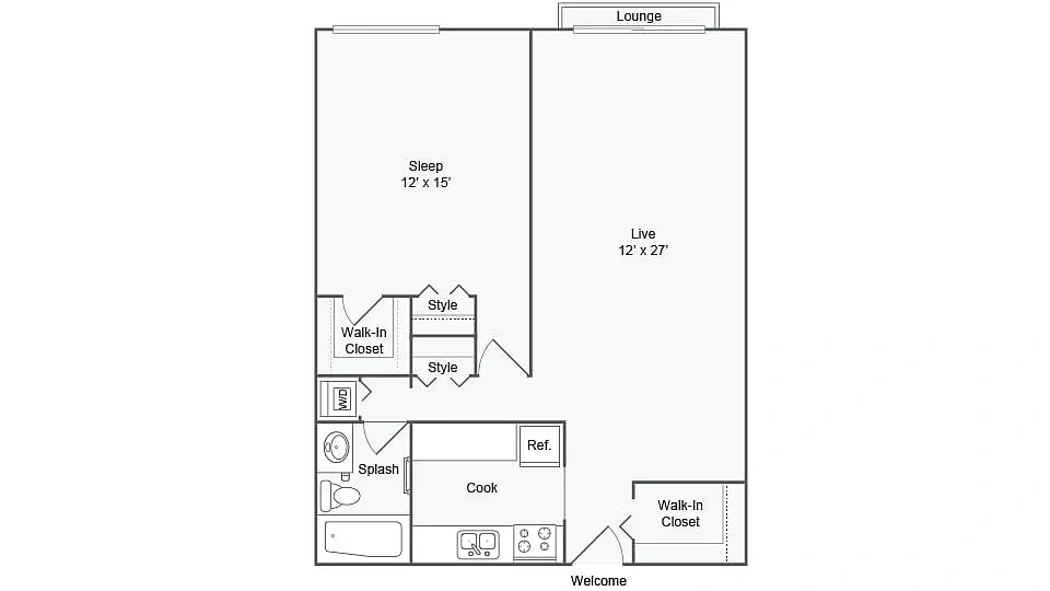 Arrive Silver Spring – Floor plan