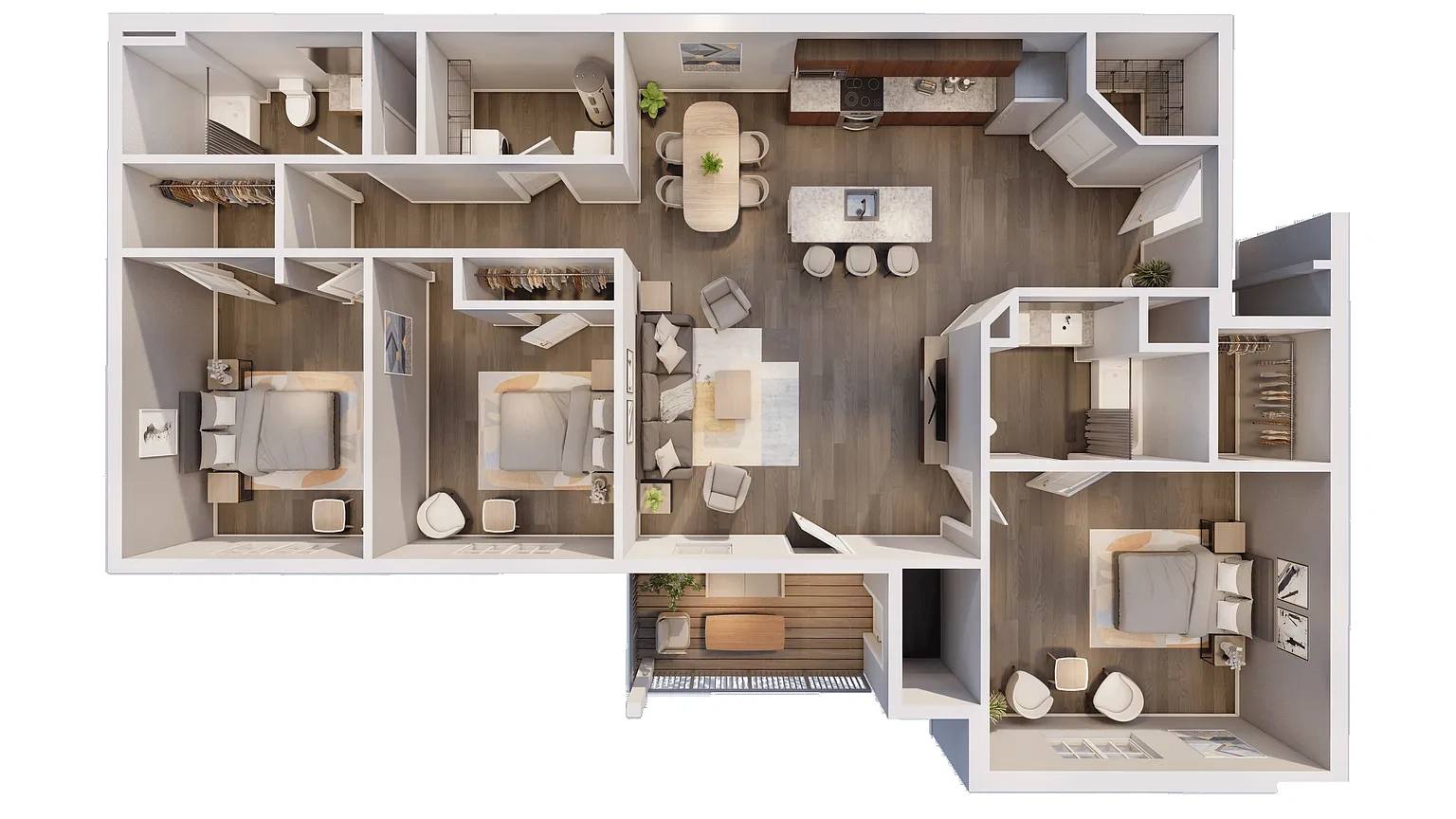 The Willard at Preston Crossing – Floor plan