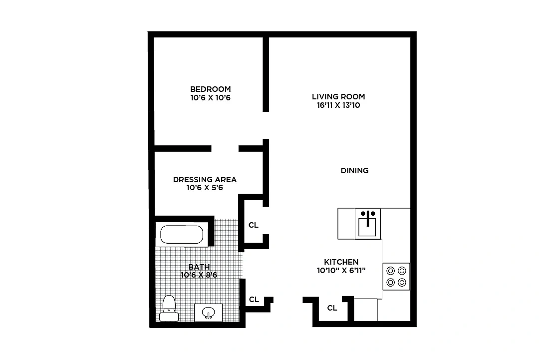 Waters Edge At Rahway – Floor plan