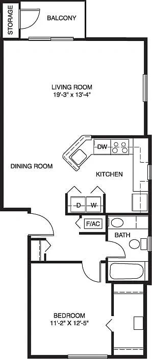 South Bridge Apartments – Floor plan