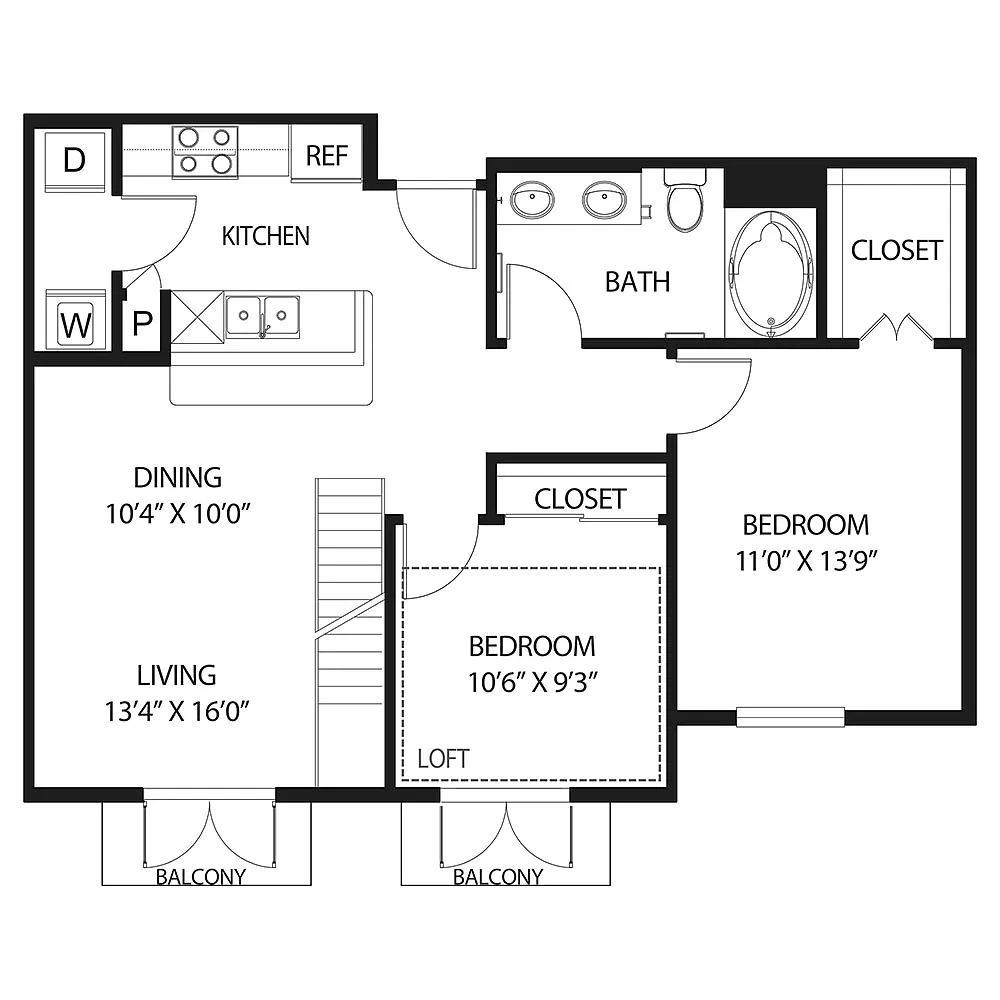 Ocean Shores – Floor plan