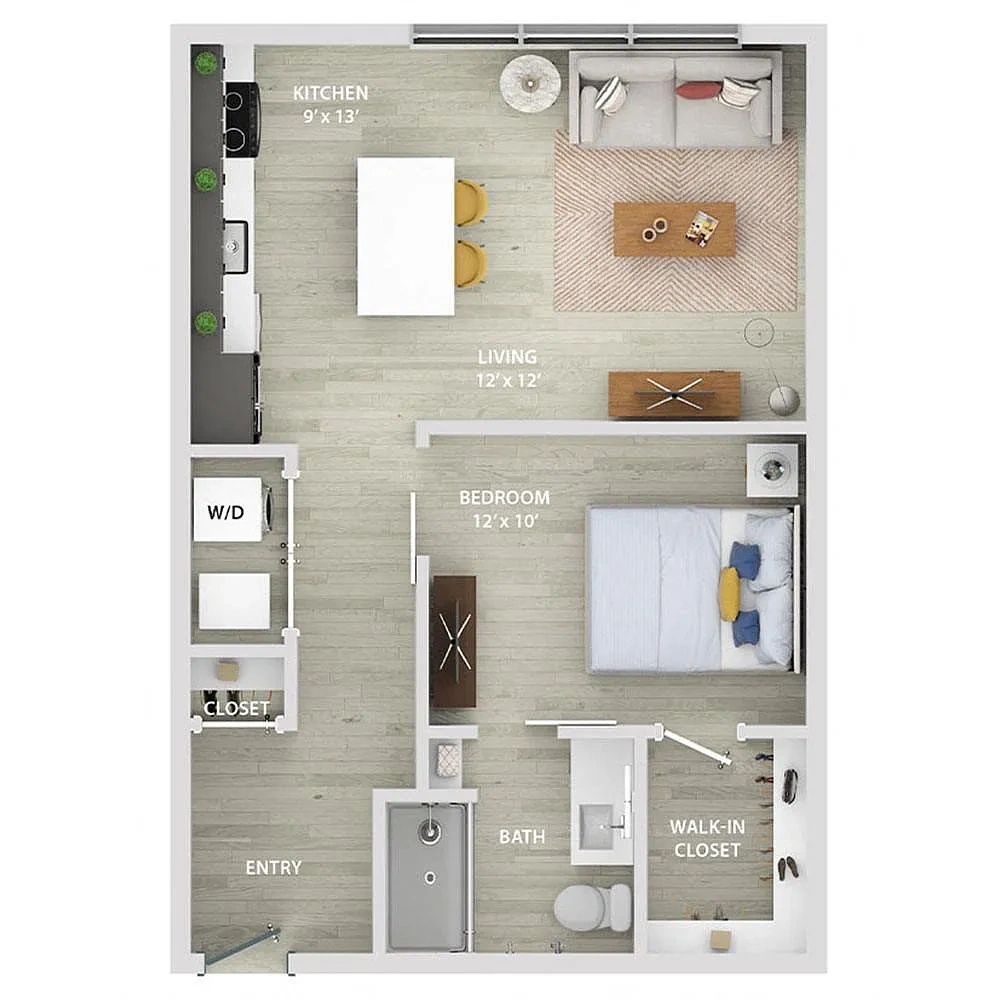 Station 73 at Battery Park – S1 (Studio Convertible)