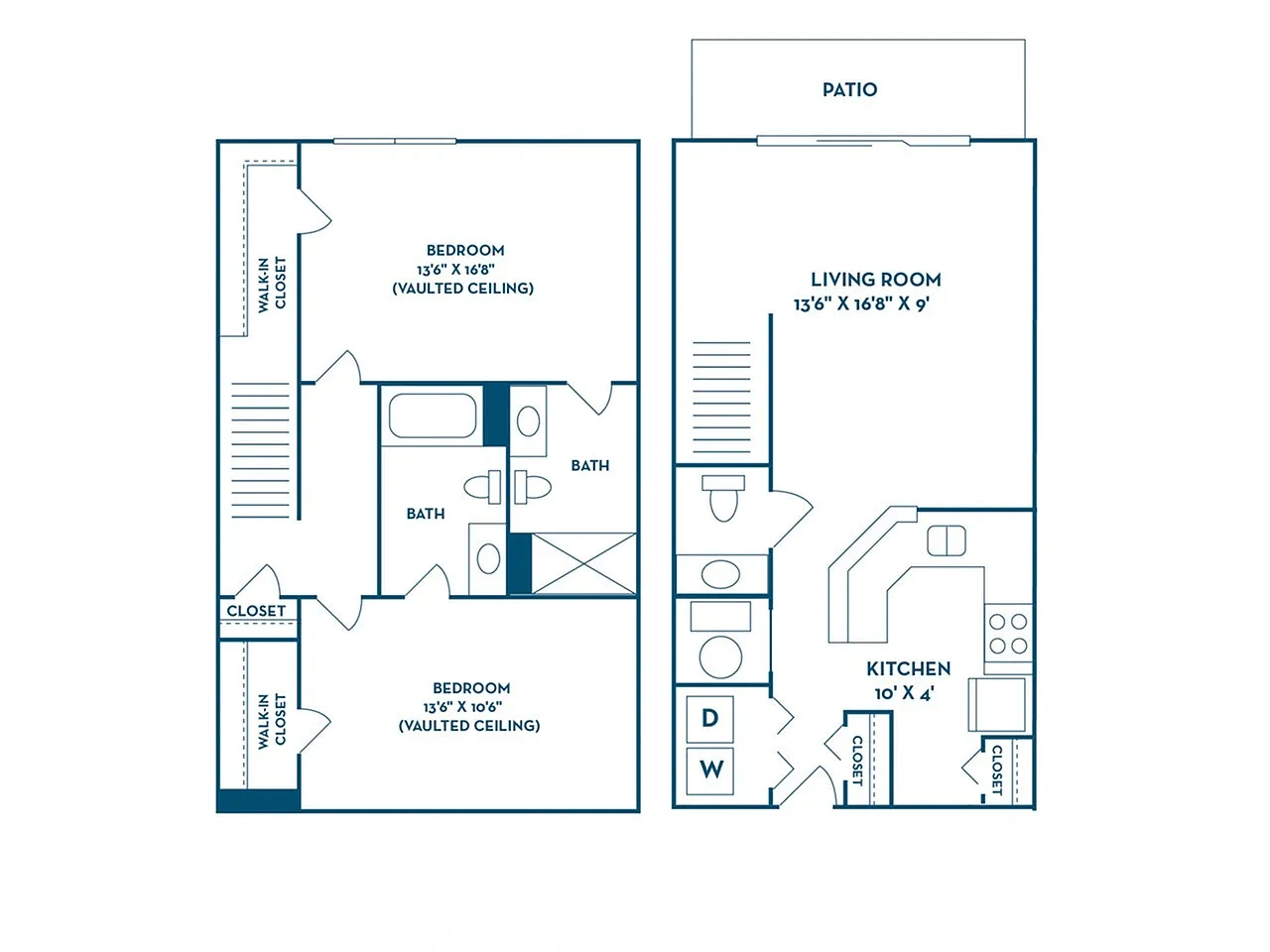 BriceGrove Park Apartments – Floor plan