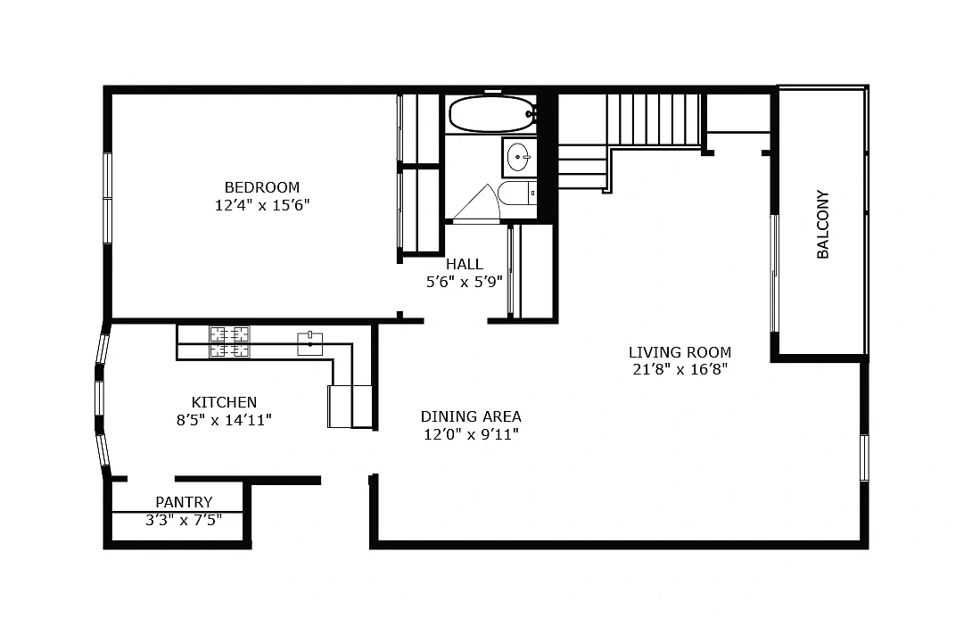 Wyndmoor Apartments – Floor plan