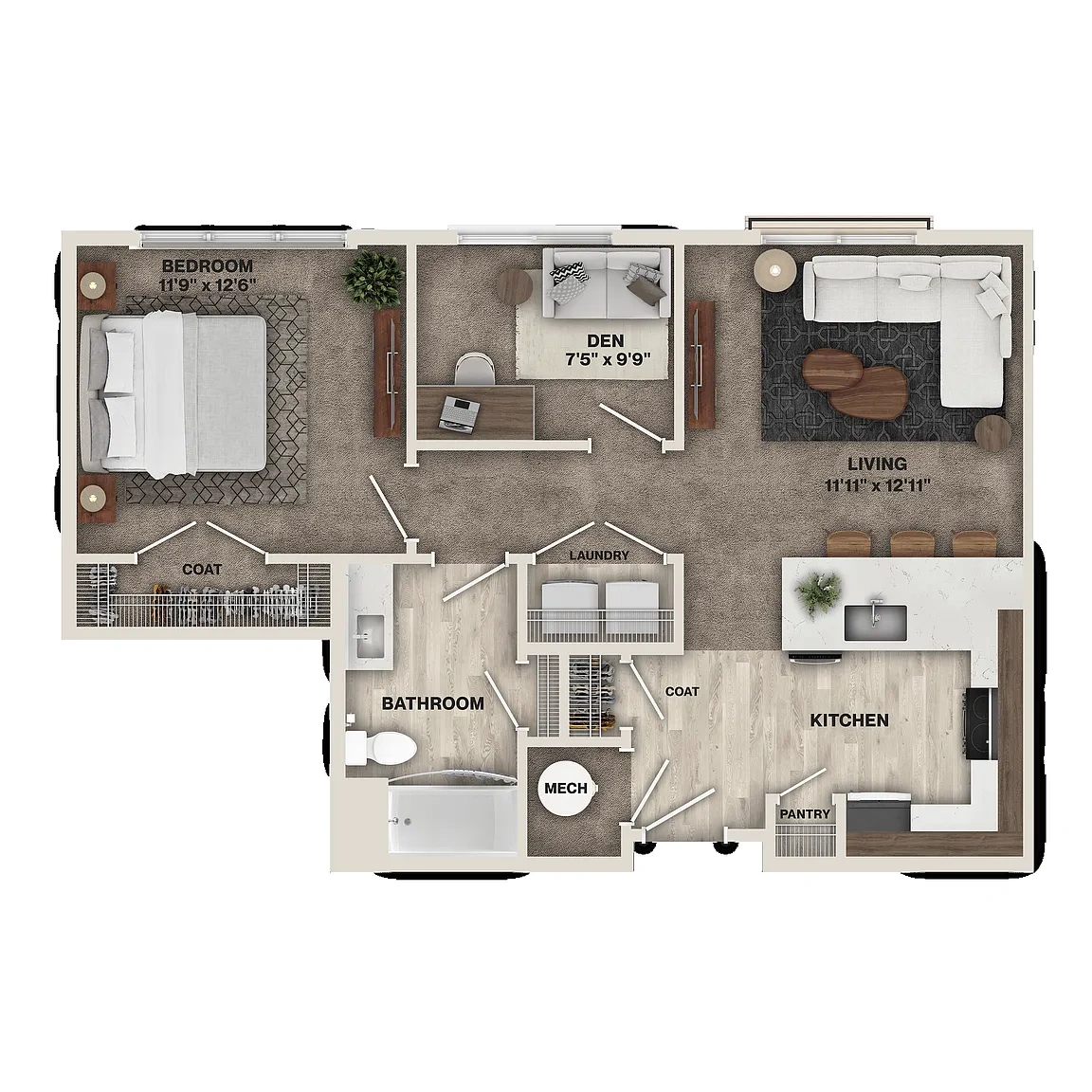 The District at Deerfield Residences – Floor plan