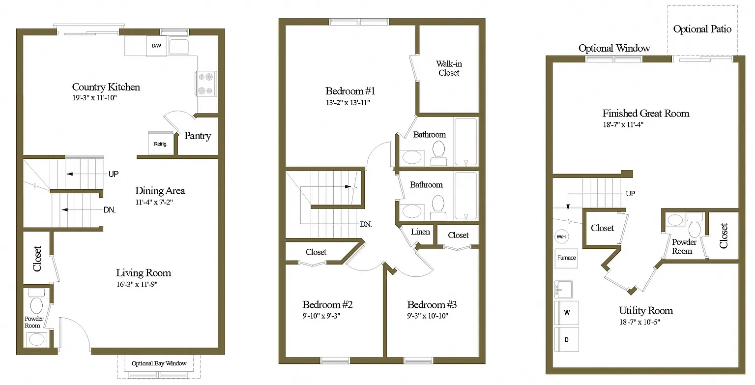 Carlson Woods Townhomes – Floor plan