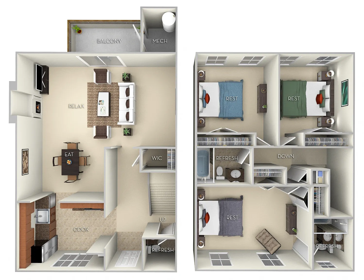 Fairfax Square – Floor plan
