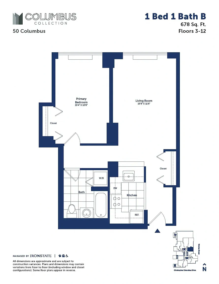 50 Columbus – Floor plan