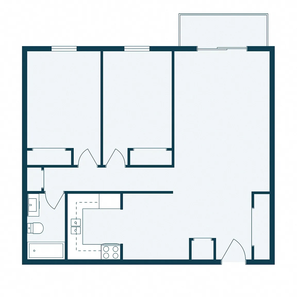 South Park – Floor plan