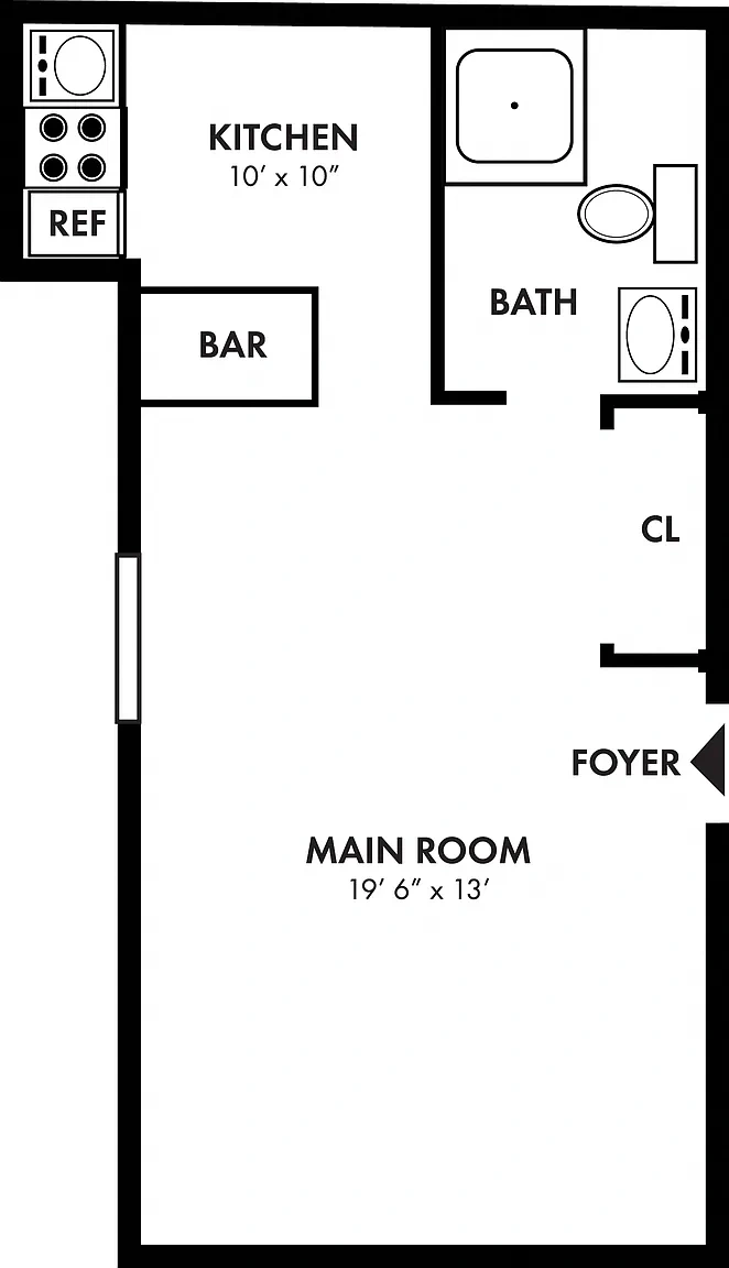 2 Bedroom Apartments in East Lake Gardens – photo 1