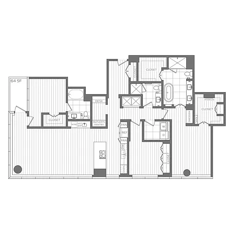 Hanover Midtown – Floor plan