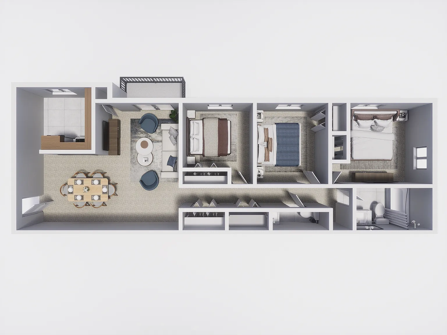 Lafayette Village – 3 Bedroom