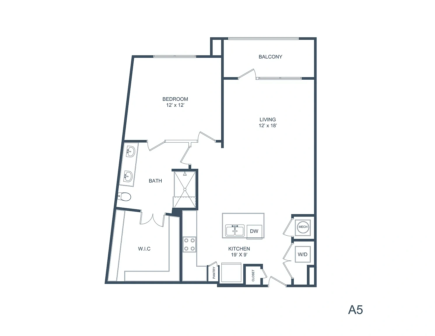 SYNC Sawyer Heights Apartments – Floor plan