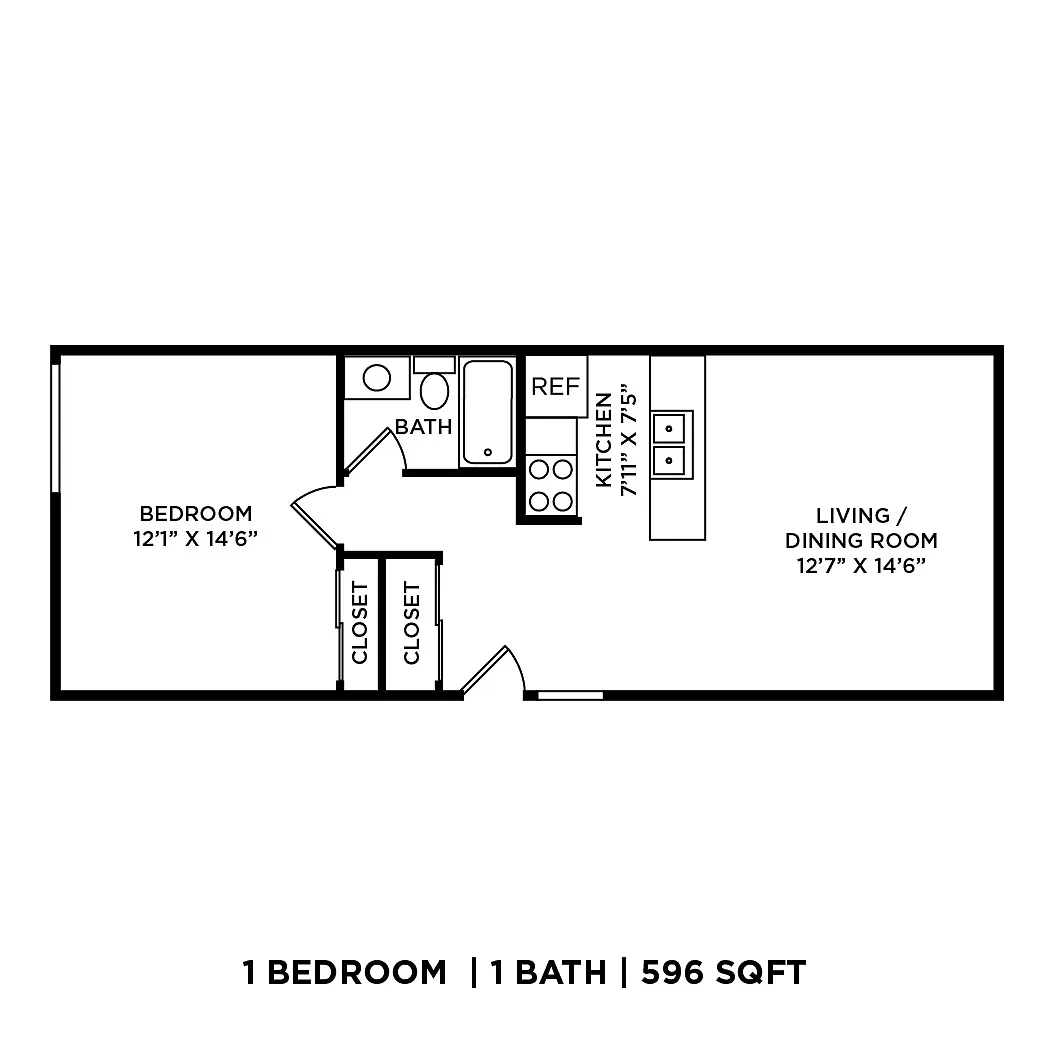 Merriman Valley Apartments & Townhomes – Floor plan