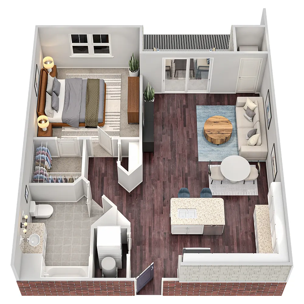 The Residences of Orland Park Crossing – Floor plan