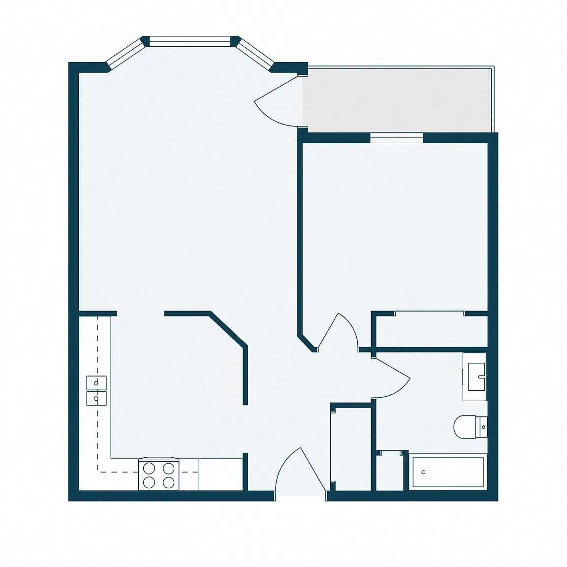 Bayview – Floor plan