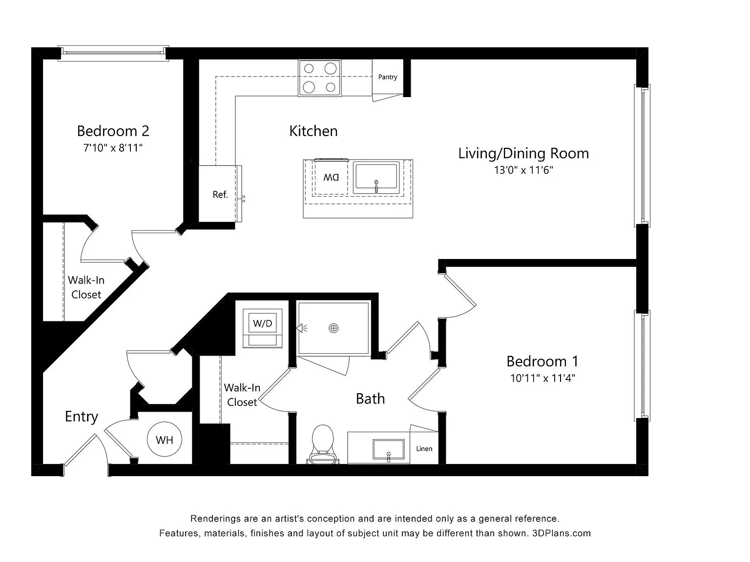 NOVEL Beach Park by Crescent Communities – Floor plan