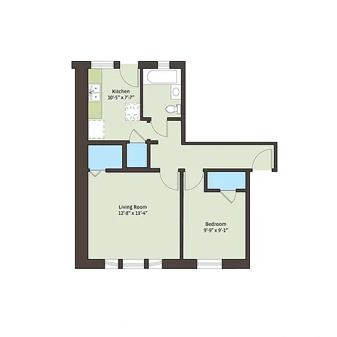 5528 S. Cornell Avenue – Floor plan