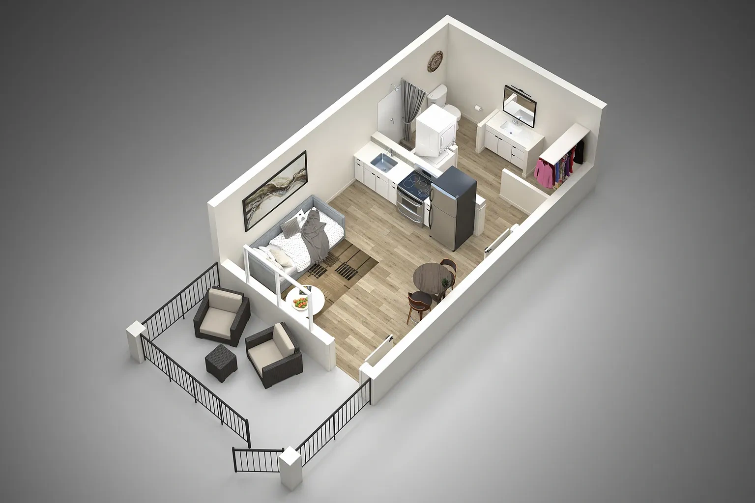 Presidio Palms Apartments – Floor plan