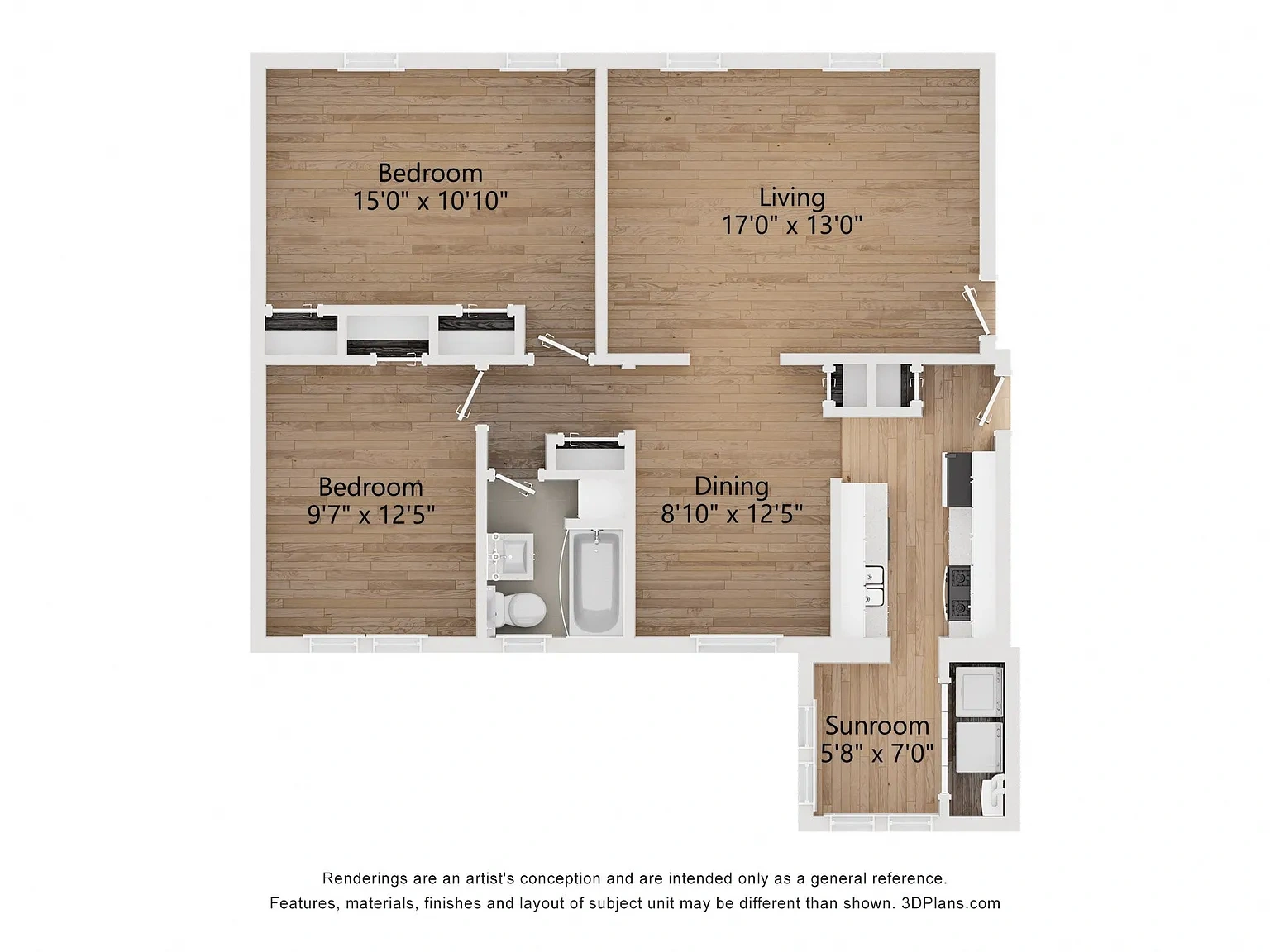 Malvern Manor Apartments – Floor plan