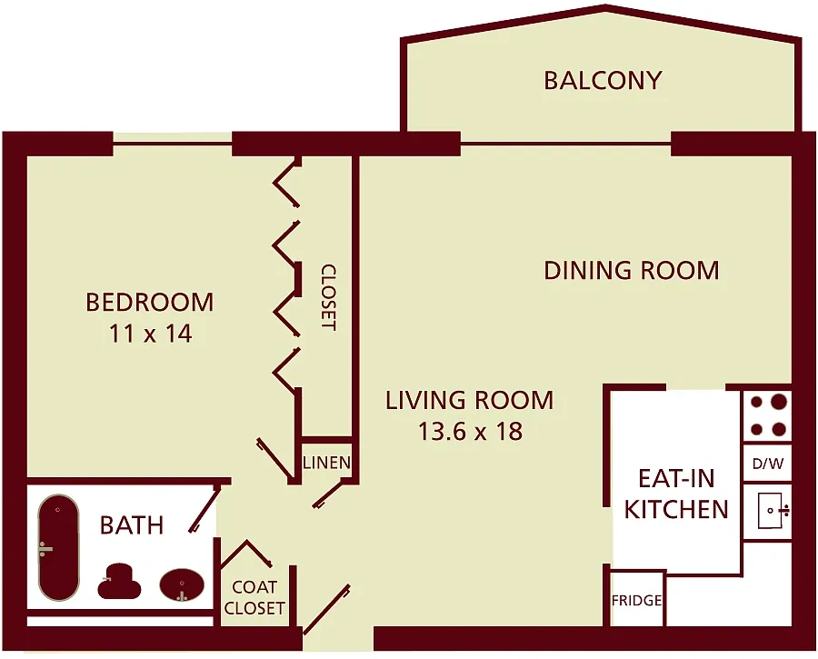 Normandy Towers – 1BR Deluxe