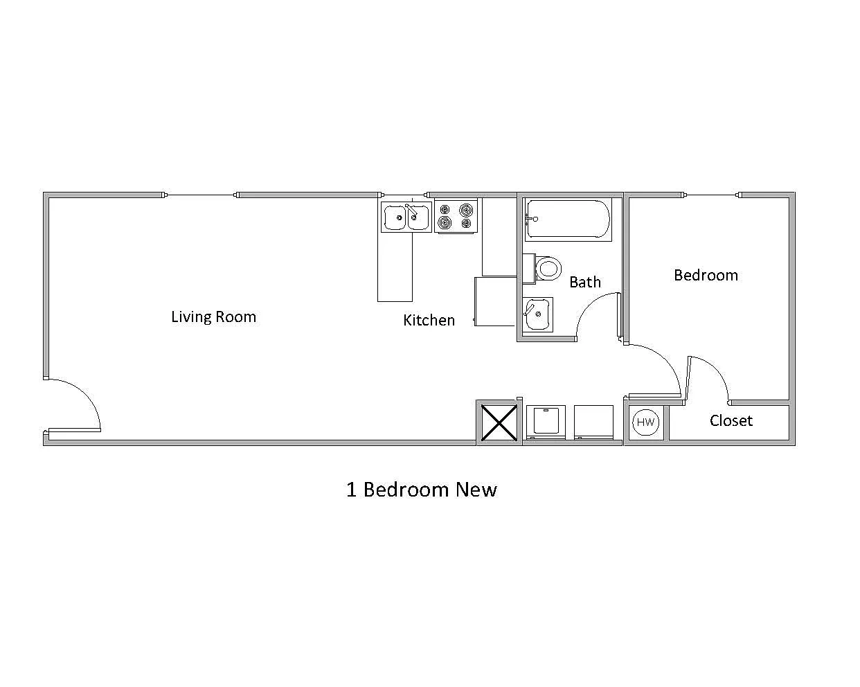 Saxony Apartment Homes – Floor plan
