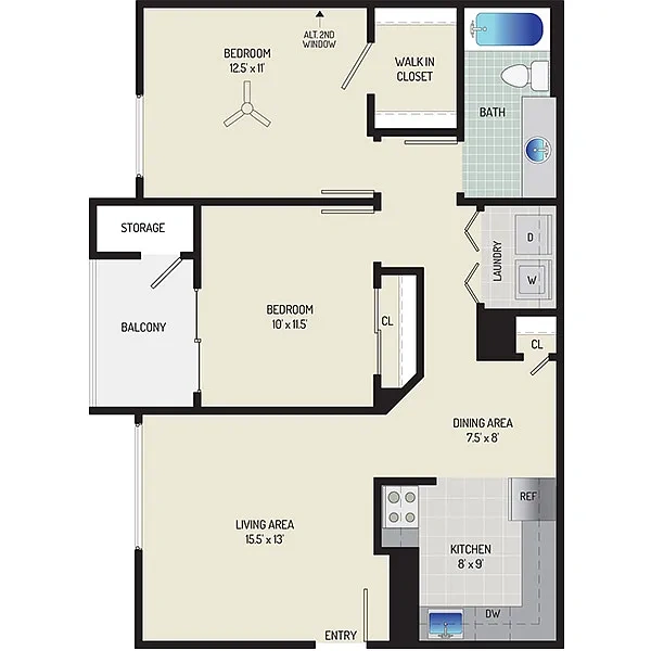 Harbour Gates Apartments – Floor plan