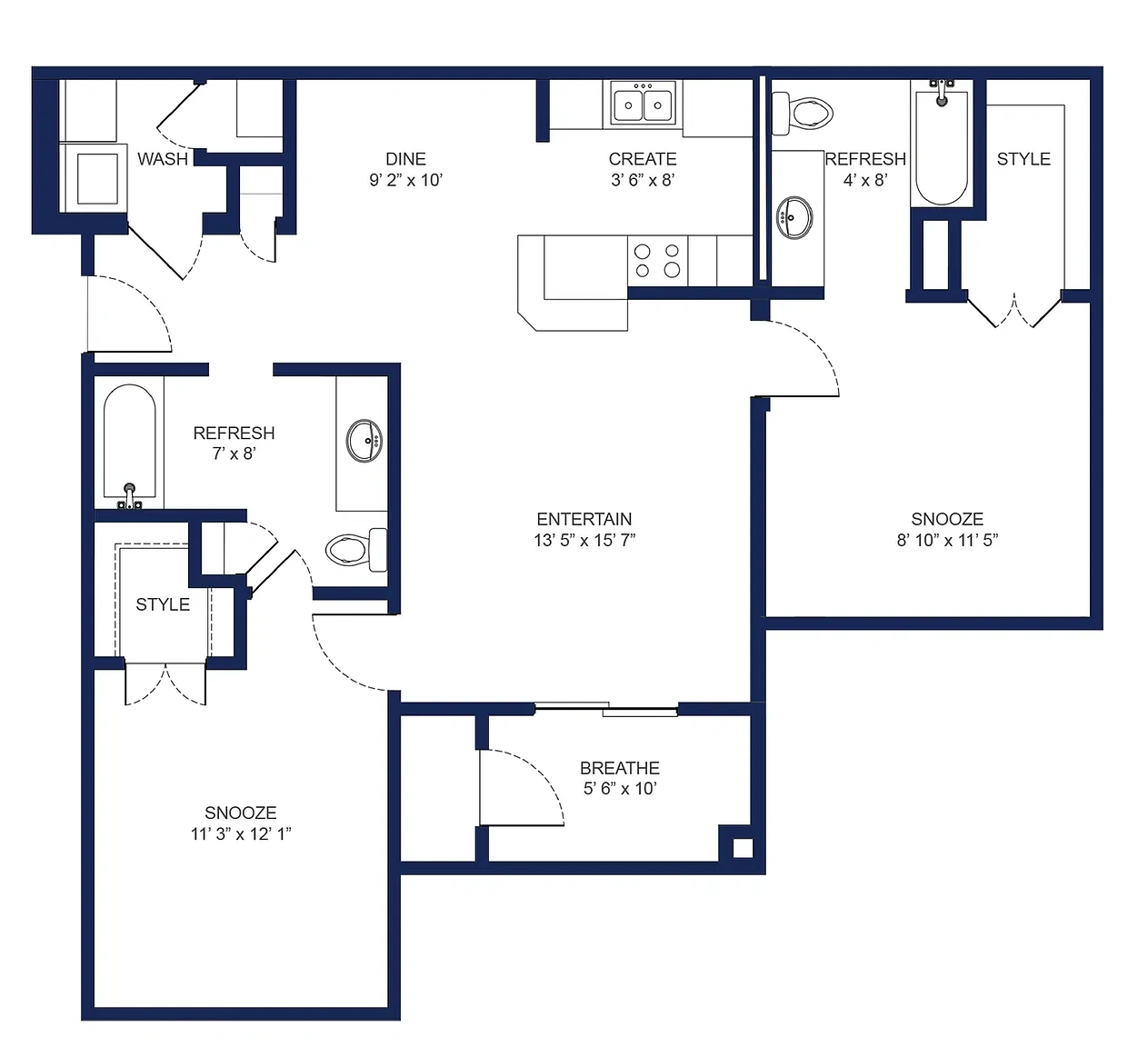 Mayfair at Carrollton – Floor plan